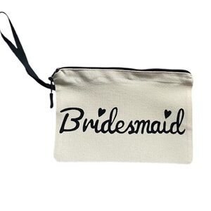 Bridesmaid Cream Clutch Bag 10 Pack